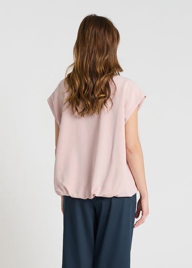 Sweat oversize rose femme Edelweiss – look total, coupe graphique, confort et style au quotidien