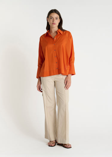 Chemise Sanjana - Orange Indien