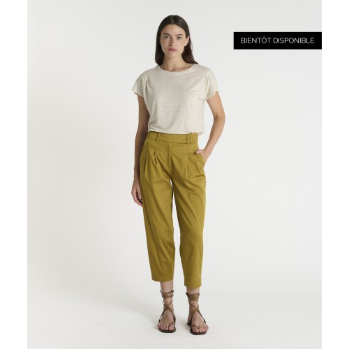 Pantalon Ravi - Bronze