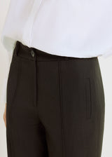 Pantalon femme élégant gris anthracite Alexandre – tenue habillée mariage cérémonie
