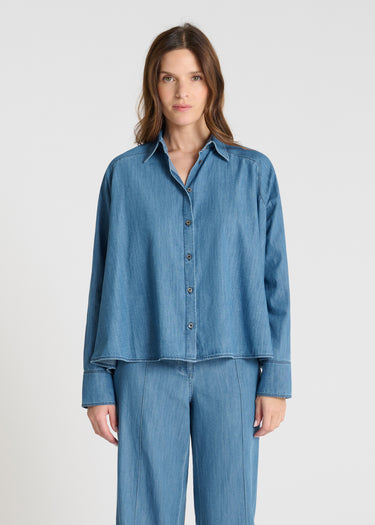 Chemise Anemone - Bleu indigo