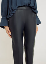 Pantalon ajusté femme gris anthracite Arthur – tenue chic, pantalon élégant femme
