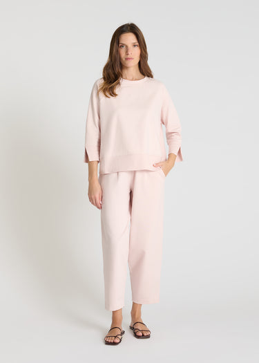 Balisier round neck sweatshirt - Pink