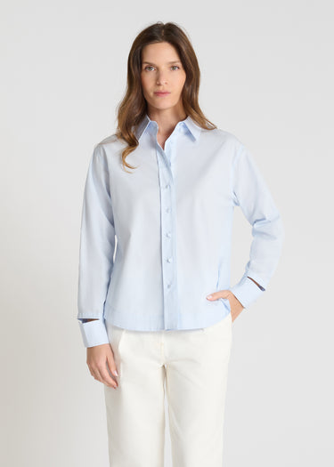 Chemise Dahlia - Bleu ciel