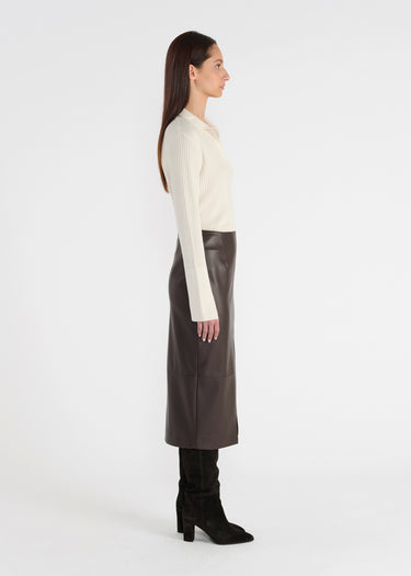 Donatella Skirt - Chocolate