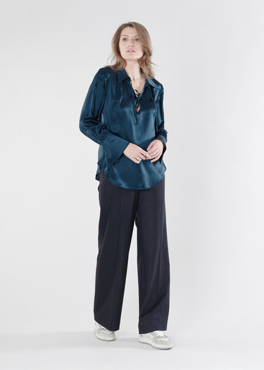 Chemise Elin - Bleu colvert