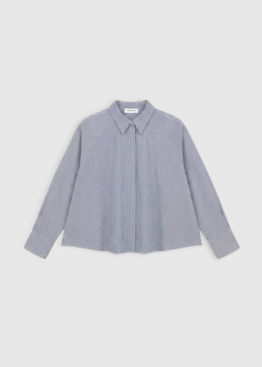 Hemd Grace – Indigoblau