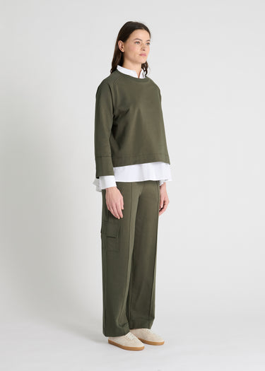 Jogging large poche Jivo - Kaki