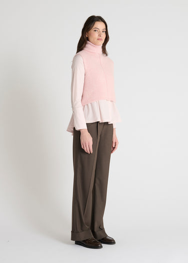 Pull sans manches Odino - Rose