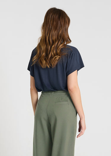 Pantalon en molleton femme vert kaki, jogging carotte chic confortable mi-saison – Palamede
