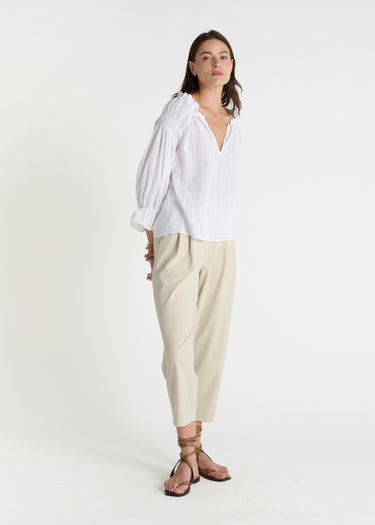 Blouse Priya - Blanc optique